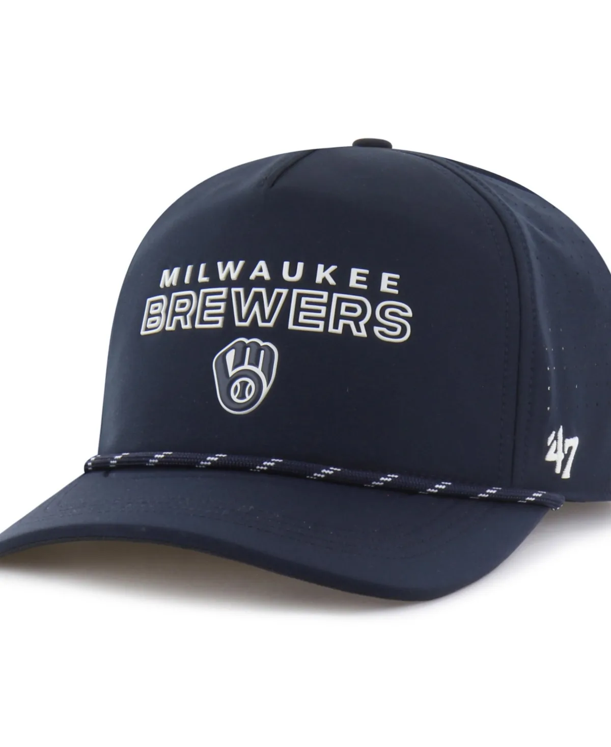 Milwaukee Brewers Vault Hitch Adjustable Hat by 47 Brand