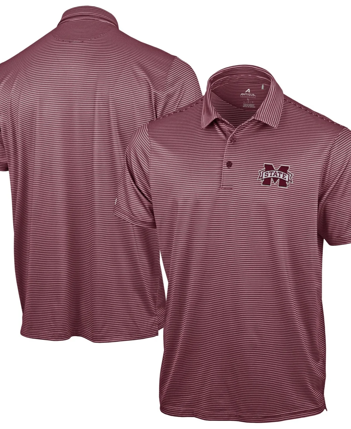Mississippi State Bulldogs Lineage Polo Shirt by Antigua