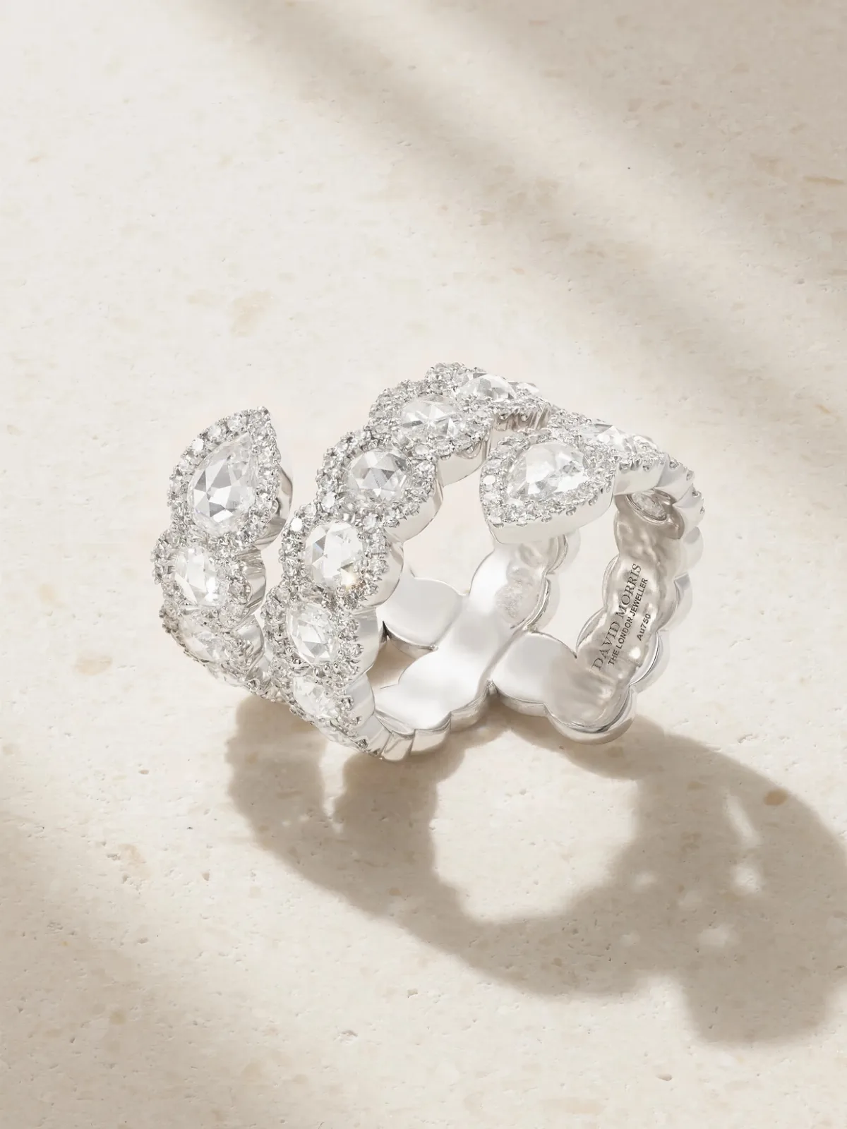 - 18-karat White Gold Diamond Ring -
