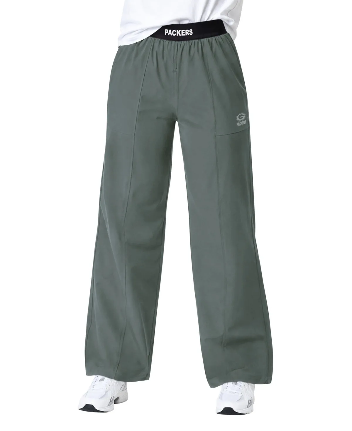 Bay Packers Athleisure Wide-Leg Pants by Starter