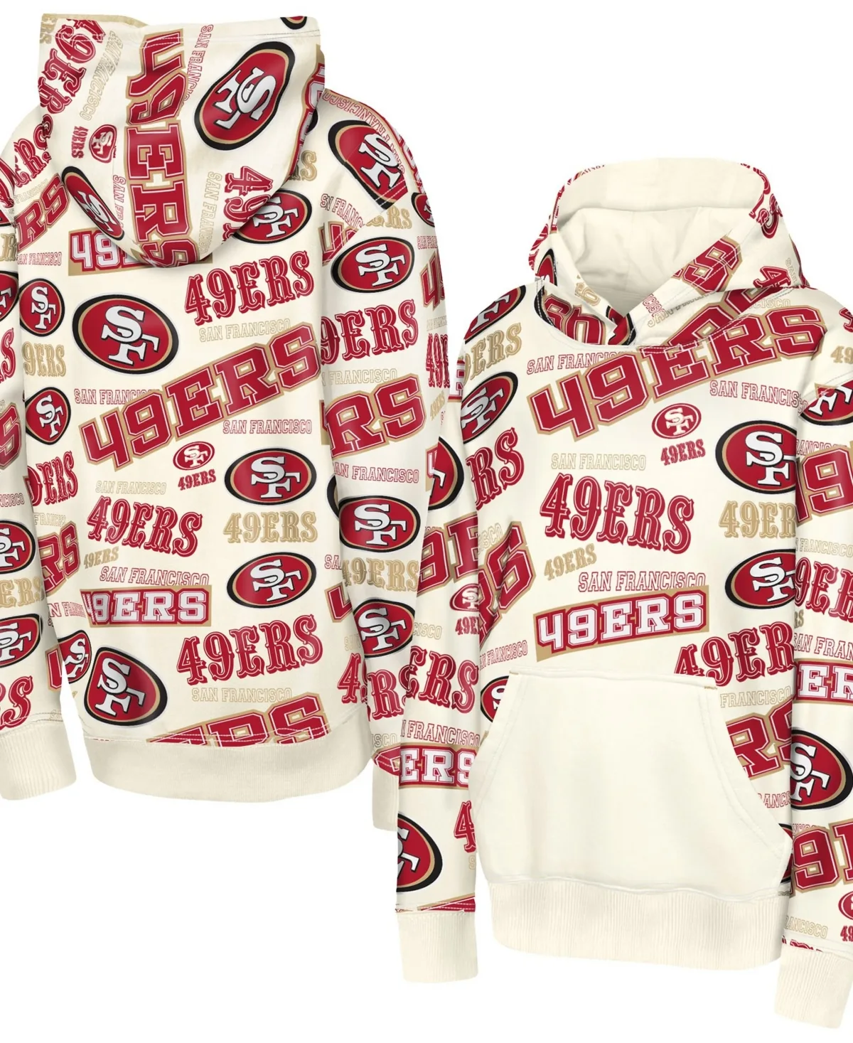 San Francisco 49ers Shake Bake Hoodie by Outerstuff