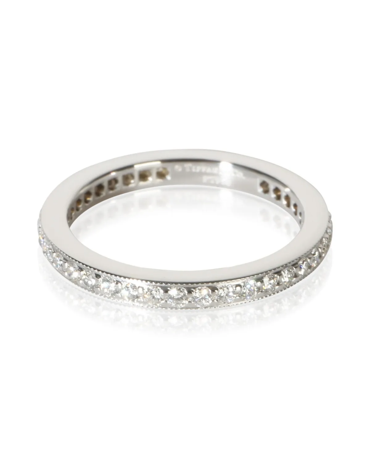 Pre-Owned Tiffany & Co Platinum Diamond Legacy Eternity Band