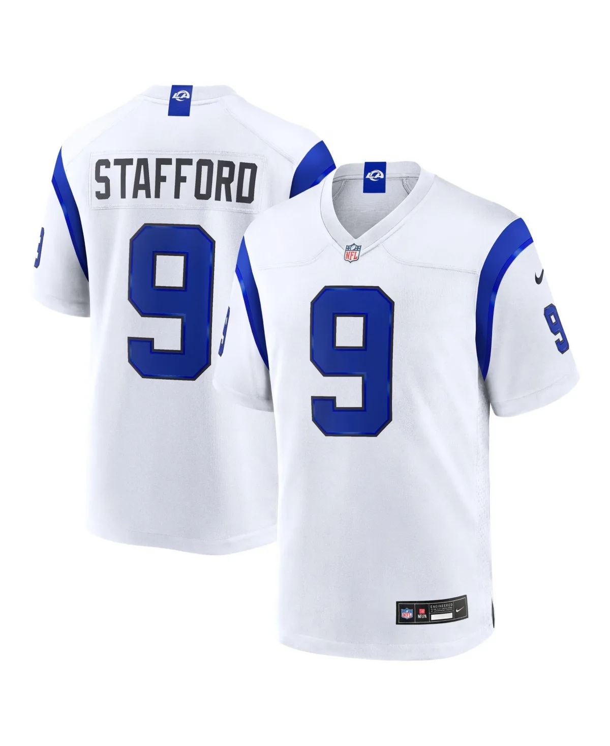 Matthew Stafford Los Angeles Rams Fearsome Game Jersey by Nike