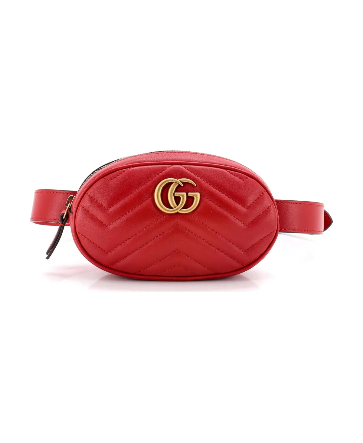 Gg Marmont Matelasse Leather Belt Bag by Gucci