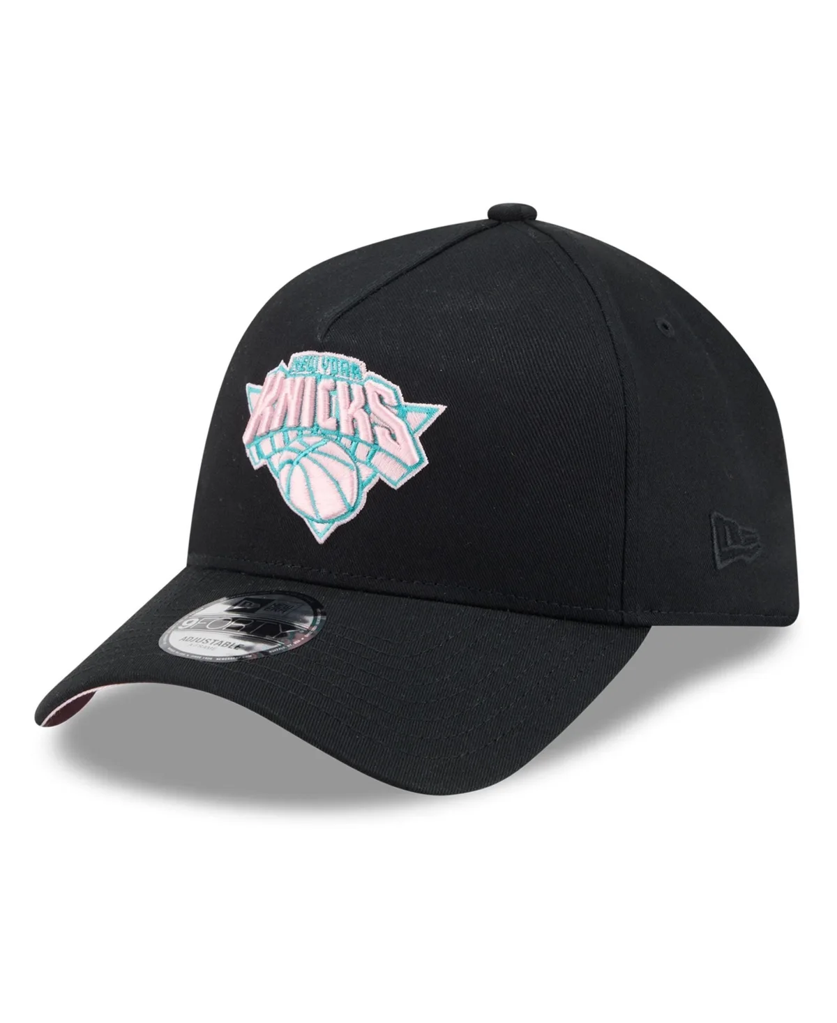 New York Knicks Pastel Logo A-Frame 9FORTY Adjustable Hat by New Era