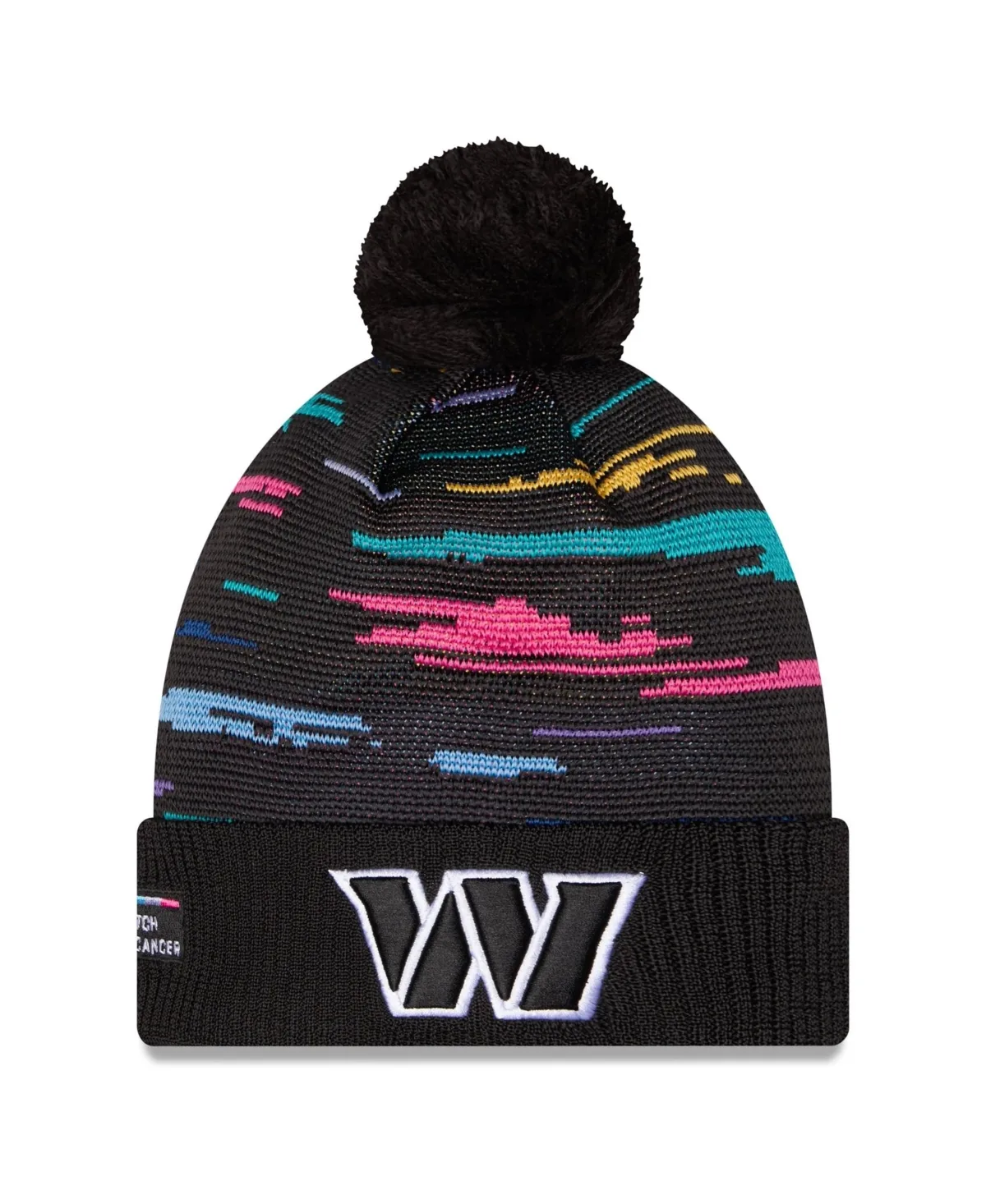 Washington Commanders 2026 Nfl Crucial Catch Cuffed Knit with Pom Hat by New Era