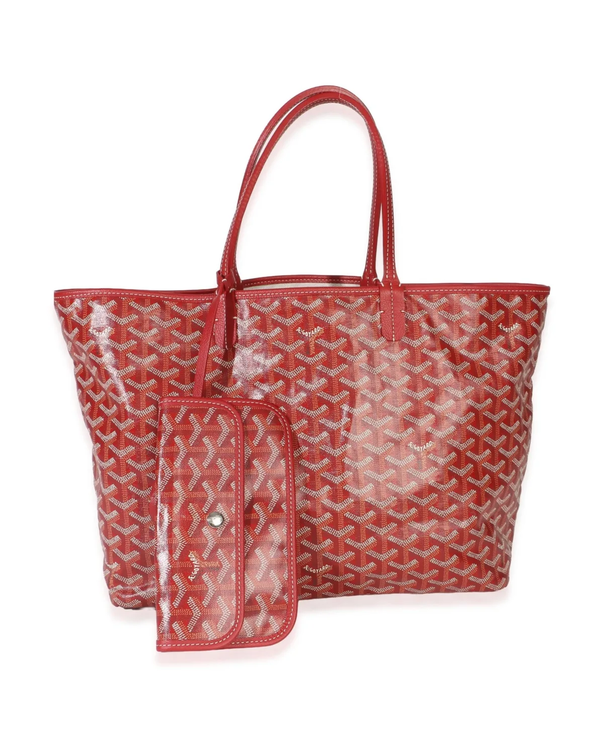 Pre-Owned Goyardine Canvas Saint Louis Tote by Pre Owned Goyard