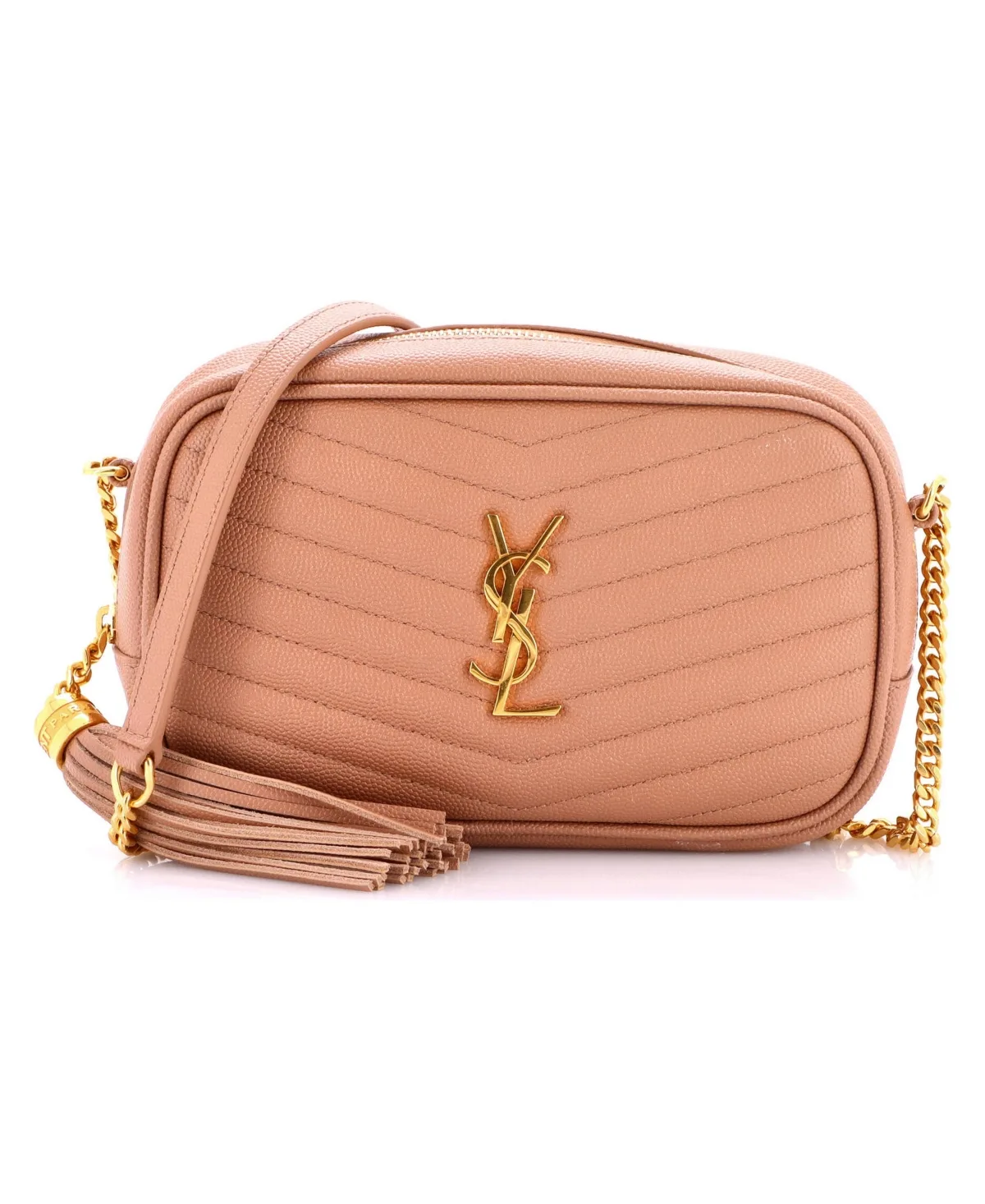 Pre-Owned Mini LouLou Crossbody Bag Matelasse Chevron Leather