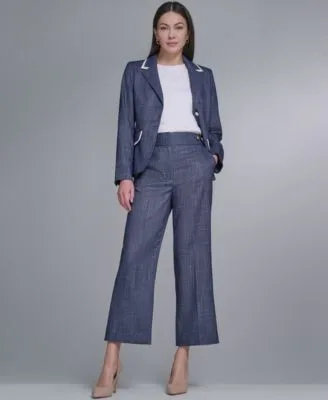 Crosshatch Blazer Tab Waistband Pants by Tommy Hilfiger