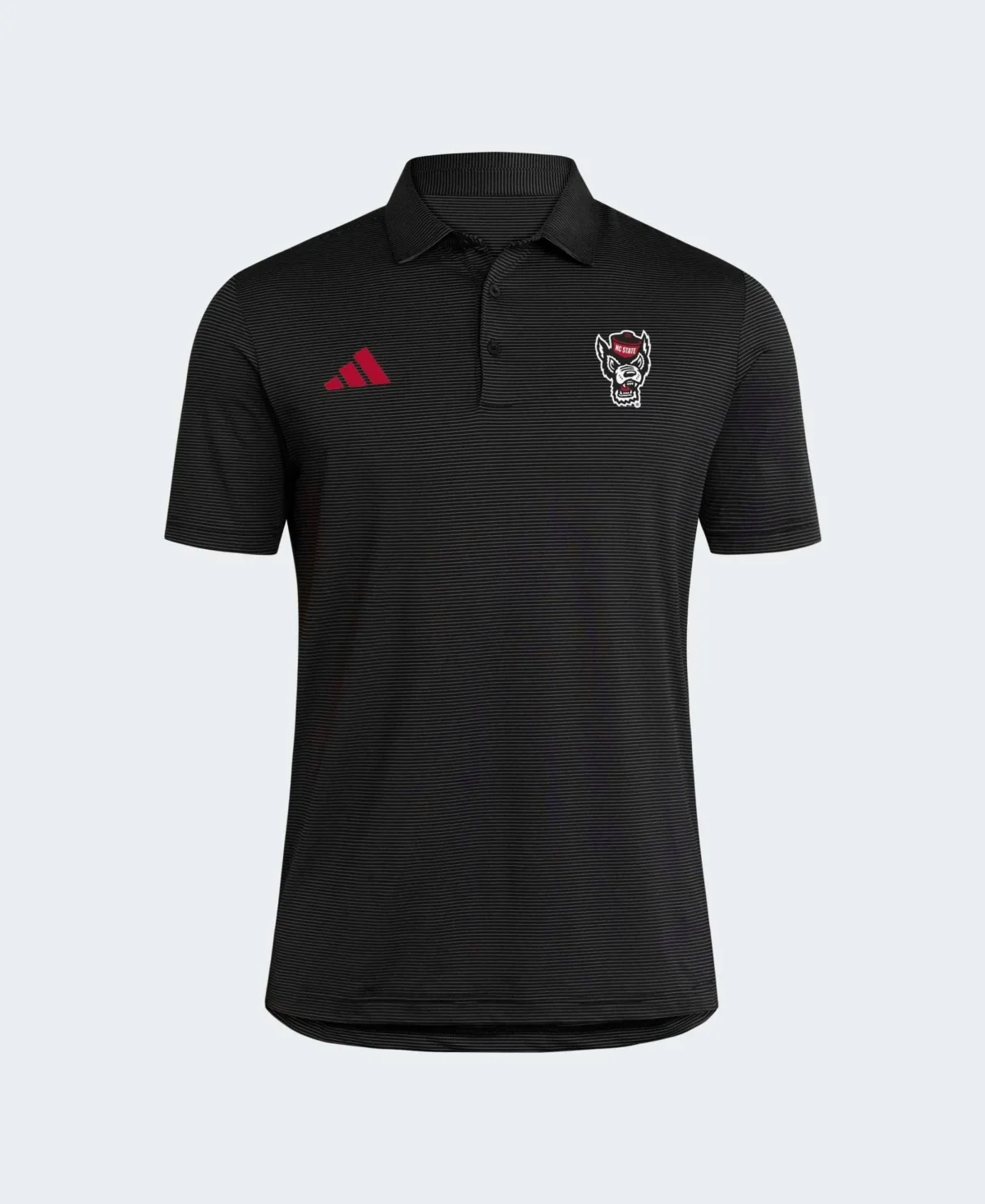 Nc State Wolfpack Ultimate 365 Stripe Polo Shirt by adidas