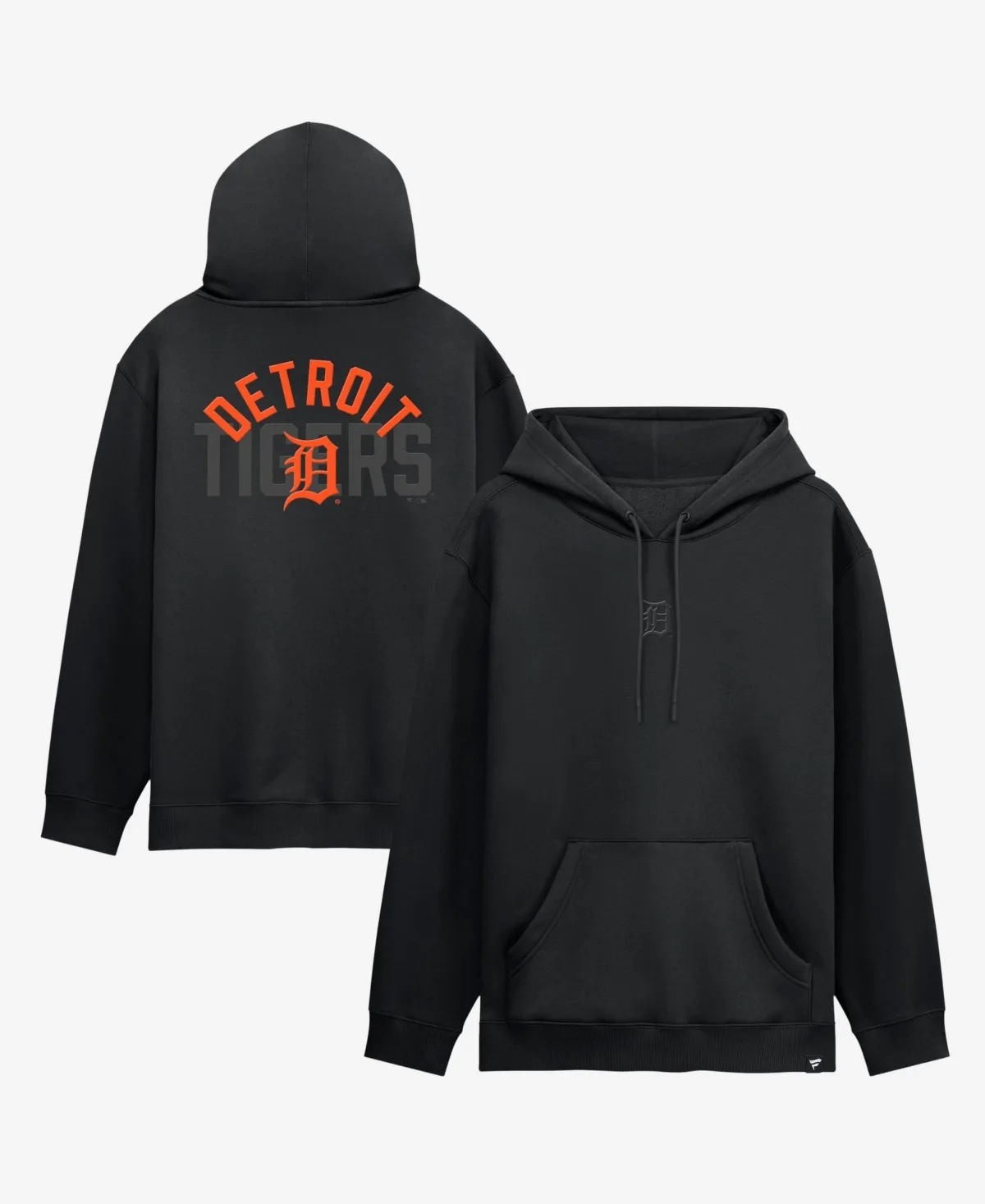 Detroit Tigers Black Out Fleece Hoodie by Fanatics
