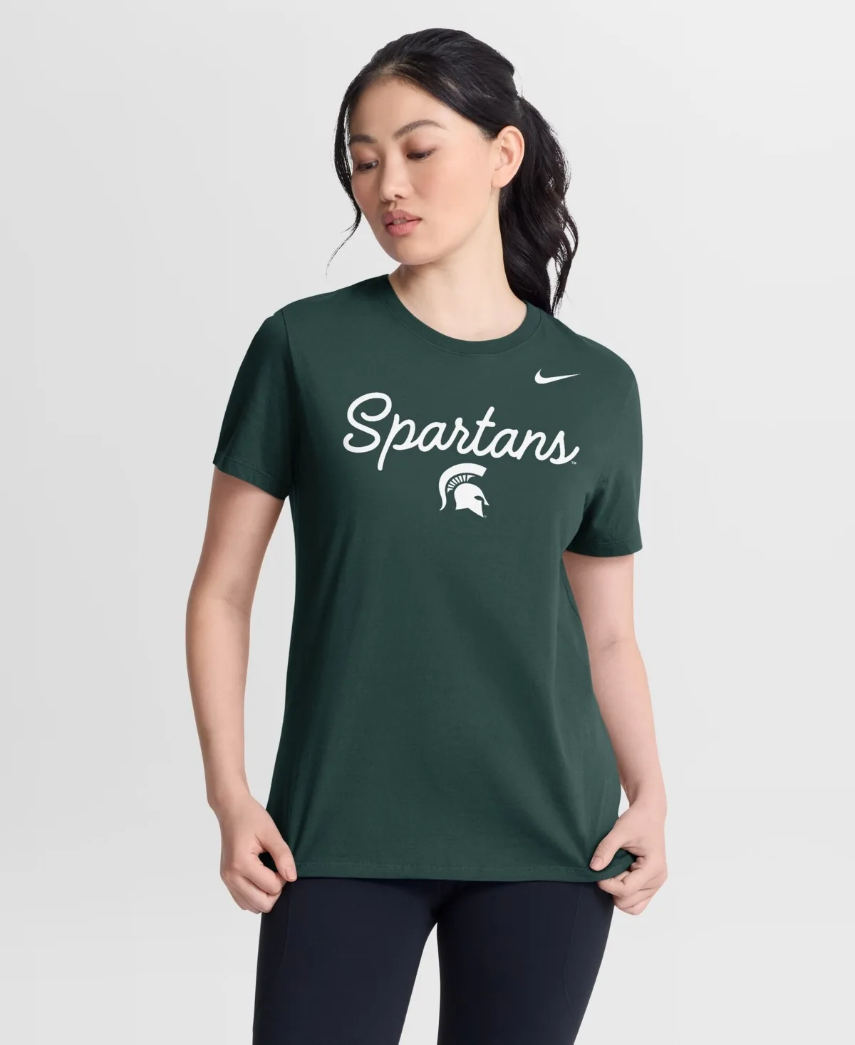 Michigan State Spartans Script Mantra Logo T-Shirt by Nike