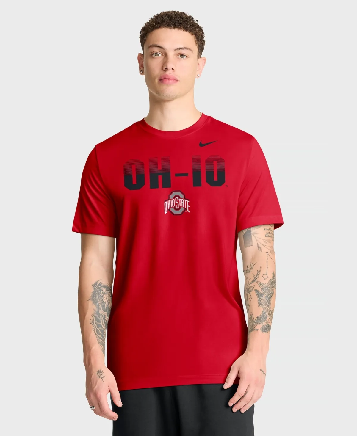 Ohio State Buckeyes Primetime Legend Kinetic Mantra Dri-Fit T-Shirt by Nike