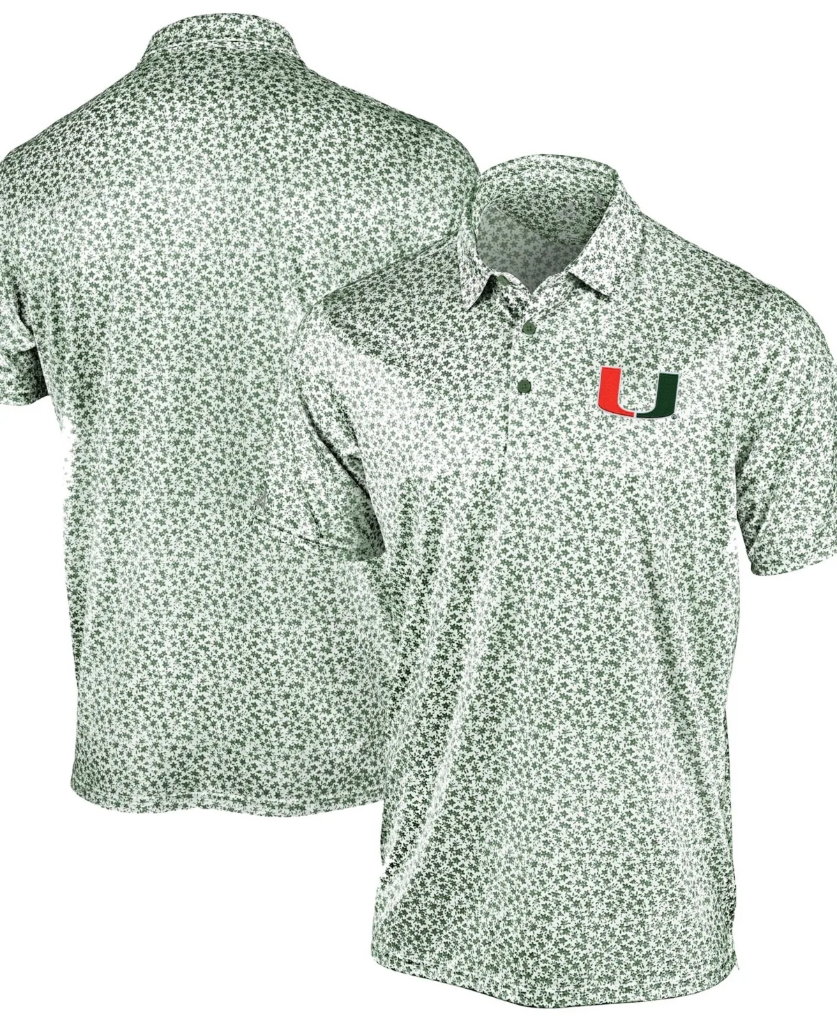 Miami Hurricanes Flourish Polo Shirt