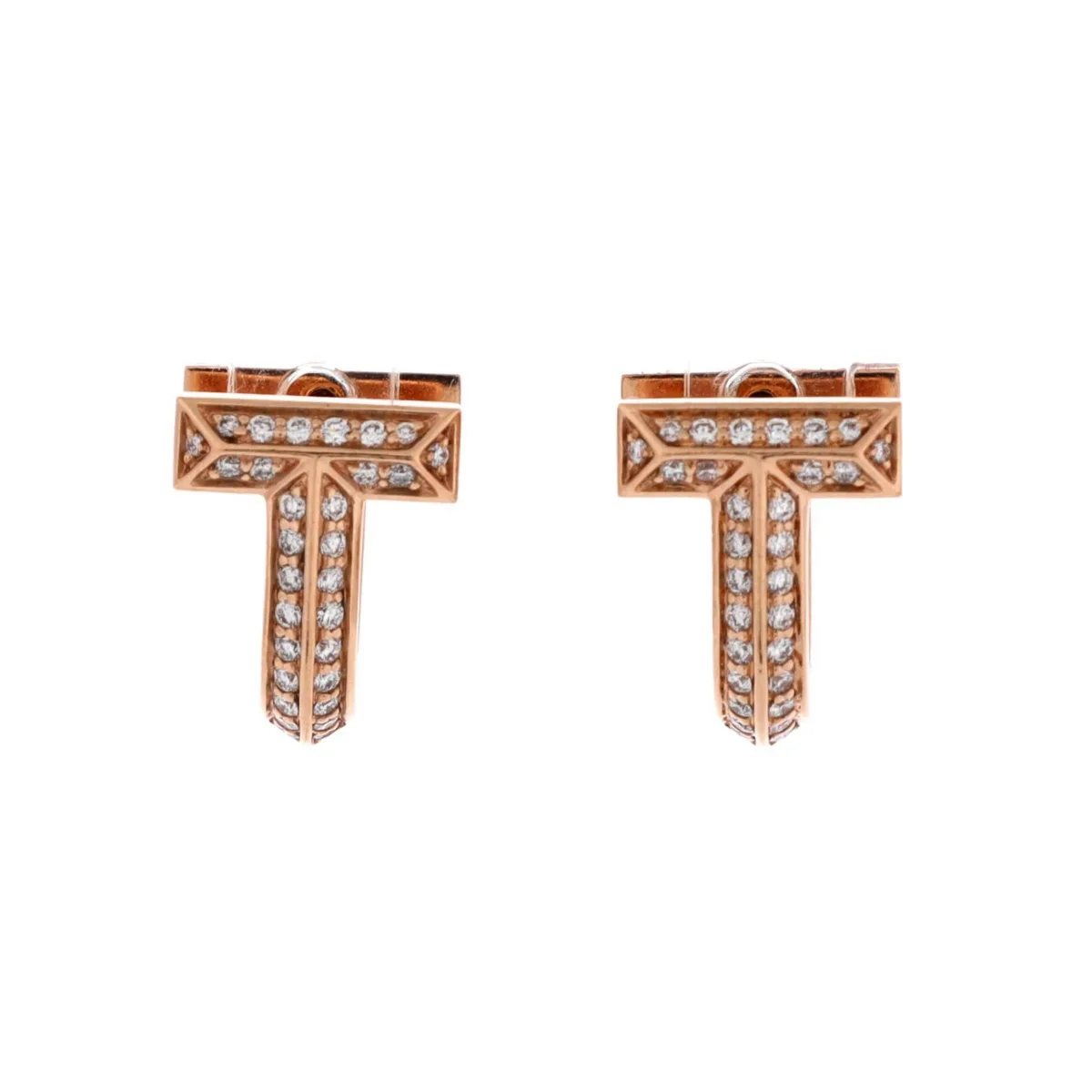 Pre-Owned Tiffany & Co T1 Huggie Hoop Earrings by Tiffany & Co.