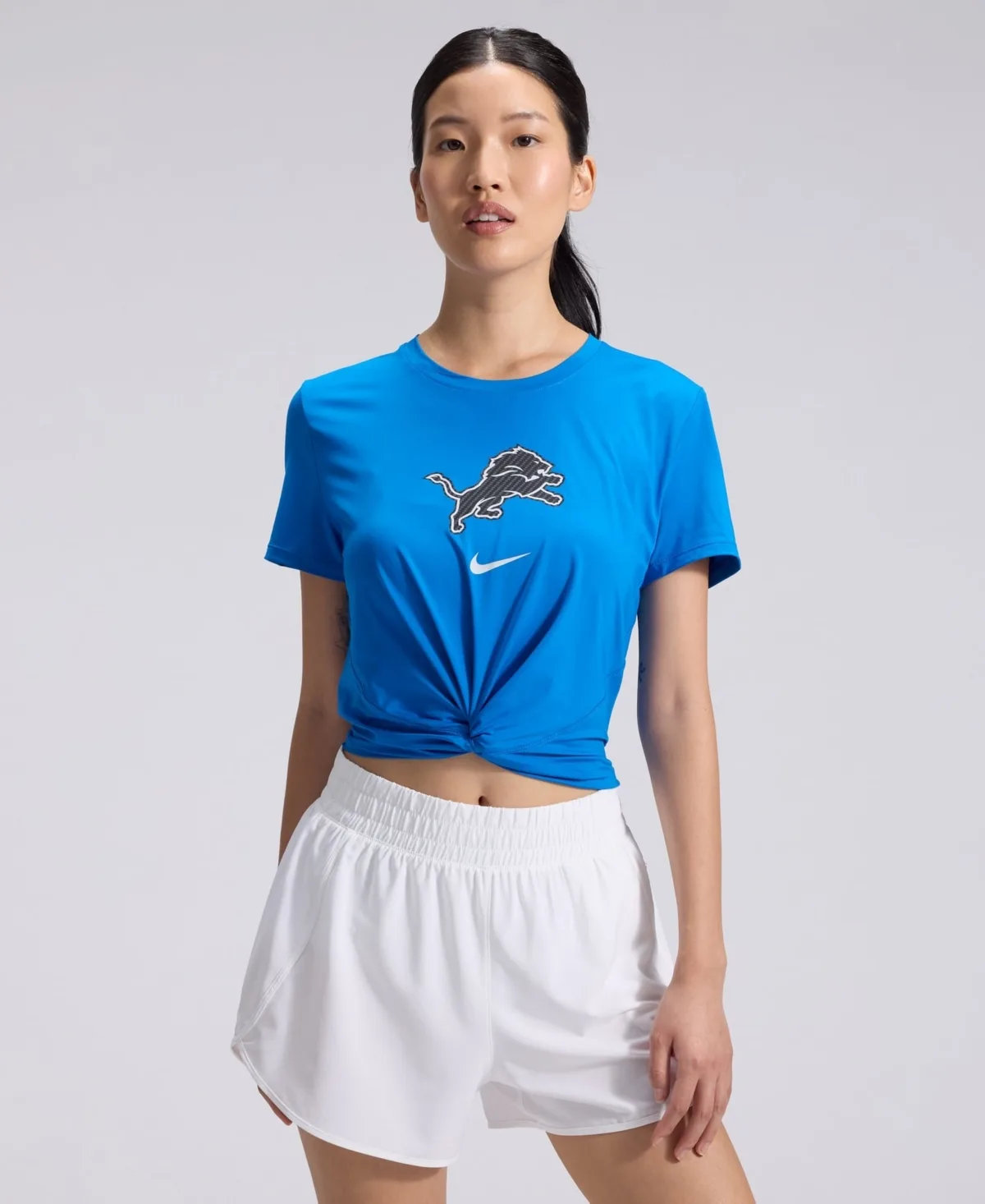 Detroit Lions 2026 Rivalries Collection Classic Twist Cropped T-Shirt by Nike