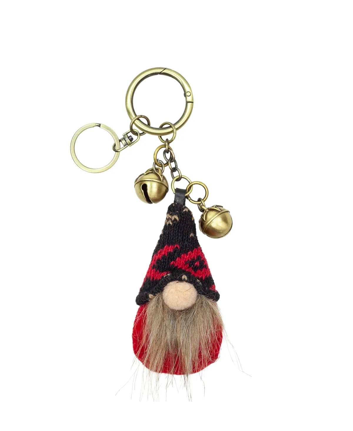 Patricia Nash Gnome Quick-Release Handcrafted Decorative Bell Bag Charm, 2.20W x 4.50H x 1.00D by Patricia Nash