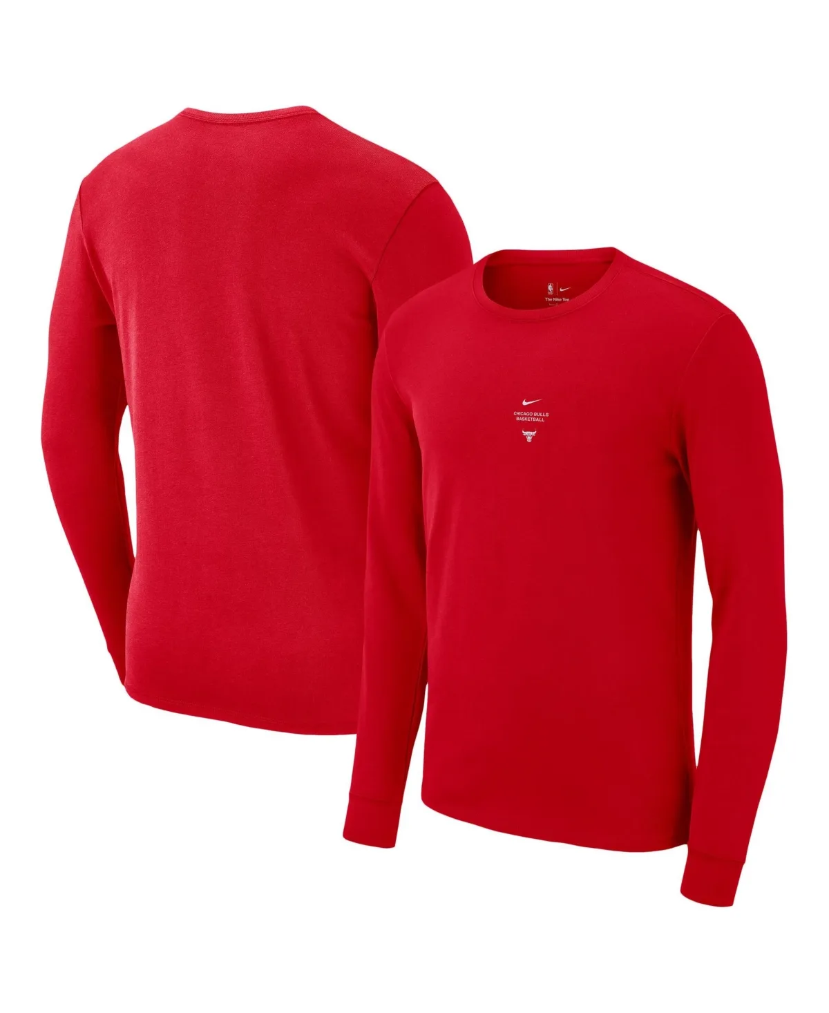Chicago Bulls 2026 Standard Issue Practice Long Sleeve T-Shirt by Nike