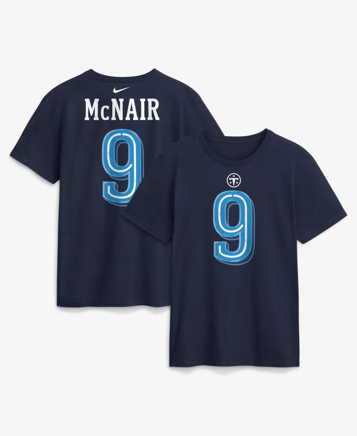 Steve McNair Tennessee Titans 2026 Rivalries Collection Player Name & Number T-Shirt by Nike