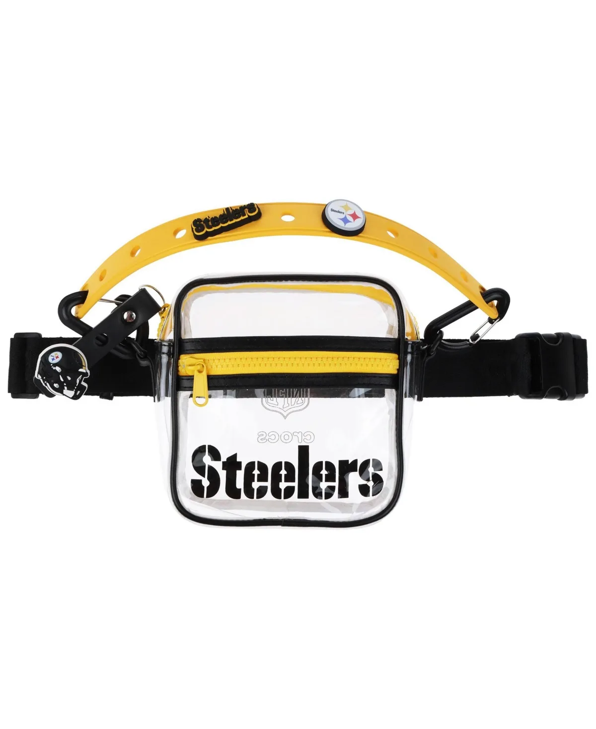 Pittsburgh Steelers Clear Stadium Bag by Crocs
