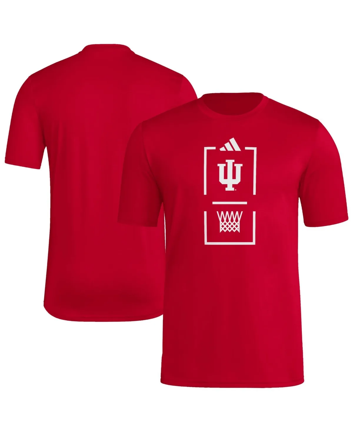 Indiana Hoosiers On-Court Pregame T-Shirt by adidas