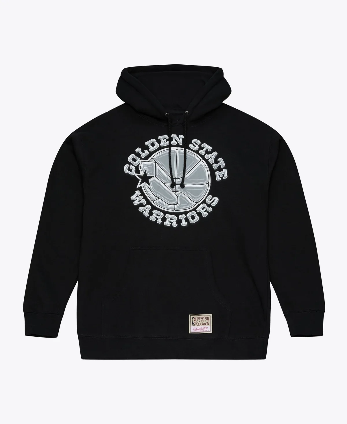 Golden State Warriors Chrome Hoodie by Mitchell & Ness