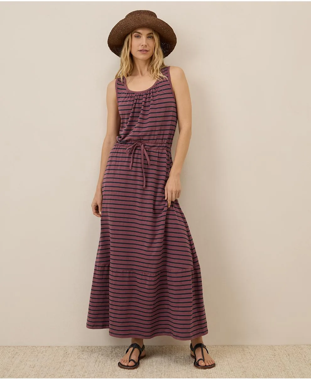 Organic Cotton Relaxed Slub Tank Maxi Dress by Pact