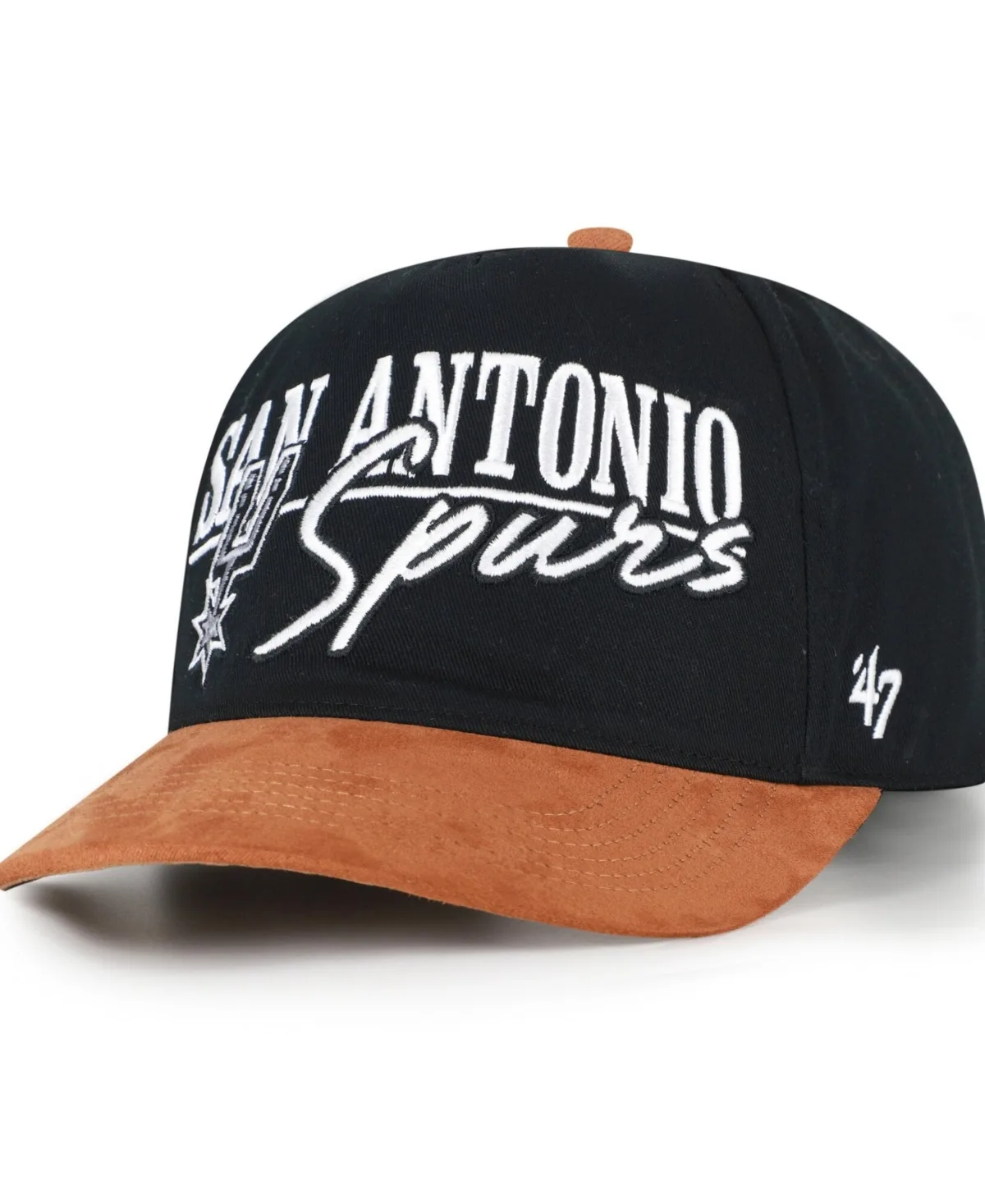 San Antonio Spurs Scribe Line Hitch Adjustable Hat by 47 Brand