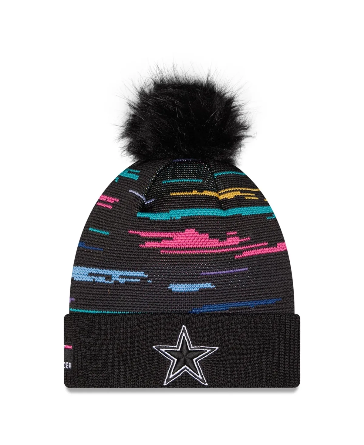 Dallas Cowboys 2026 Nfl Crucial Catch Cuffed Knit with Pom Hat by New Era
