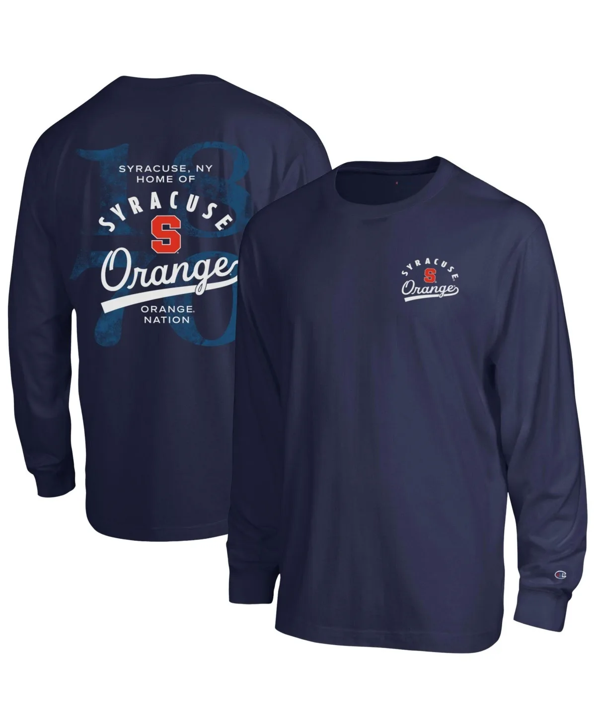 Syracuse Orange Laminated All-Star Long Sleeve T-Shirt by Champion