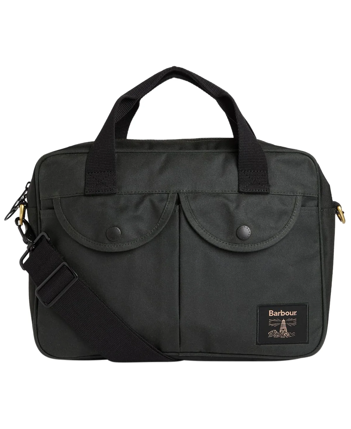 Field Wax Laptop Crossbody Bag by Barbour