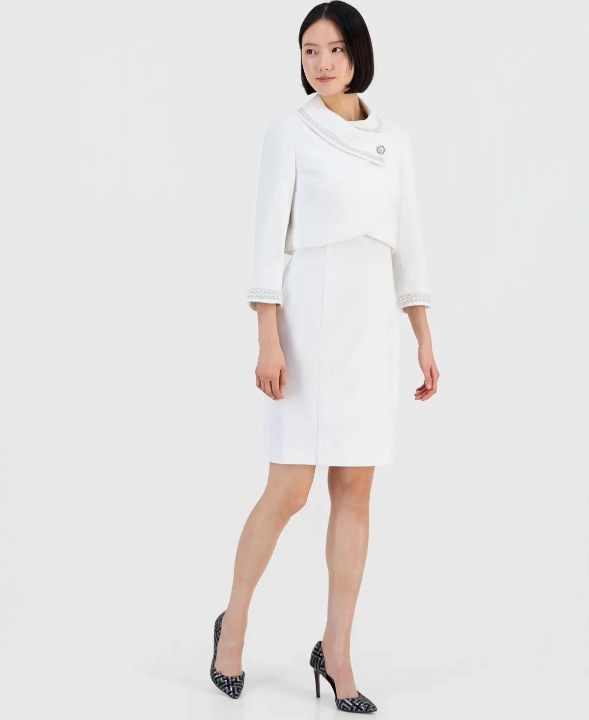 Beaded Dress Suit Set by Tahari