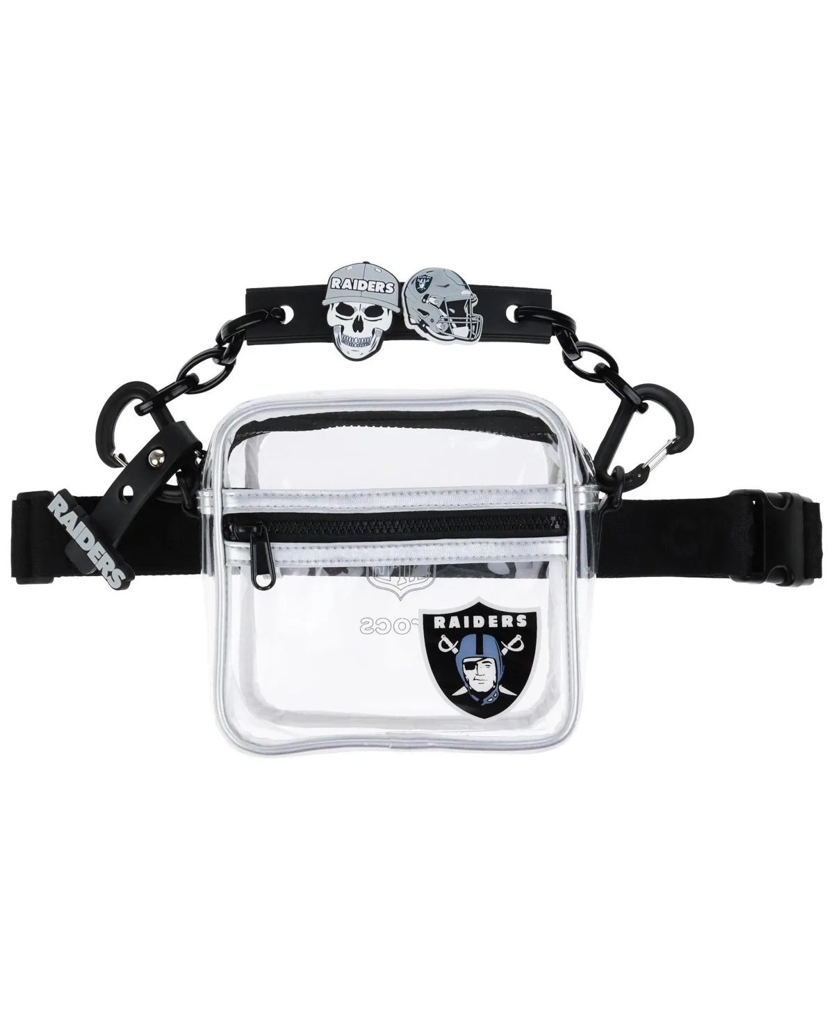 Las Vegas Raiders Clear Stadium-Approved Crossbody Bag
