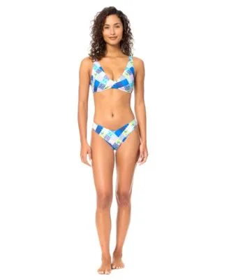 Pisces Tie Back Swim Bikini Top Luna Side Tie Swim Bottoms by Raisins