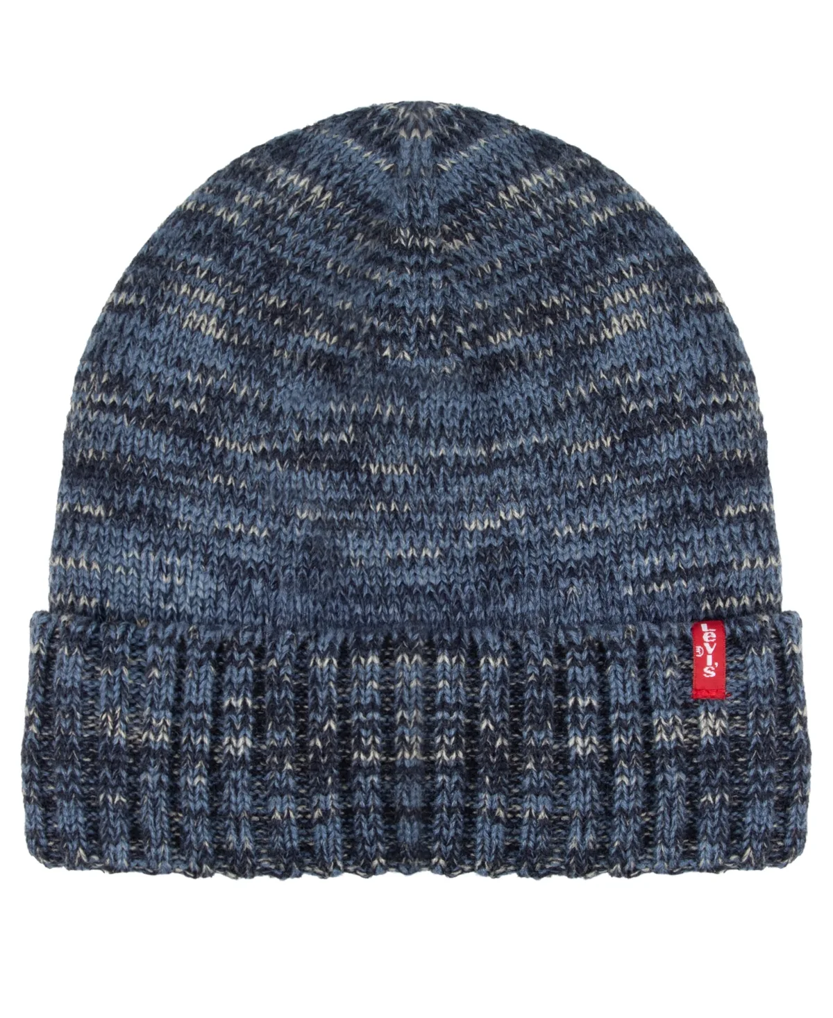 Chunky-Marled Knit Ribbed Cuff Beanie and Scarf, 2-Piece Set by Levi's