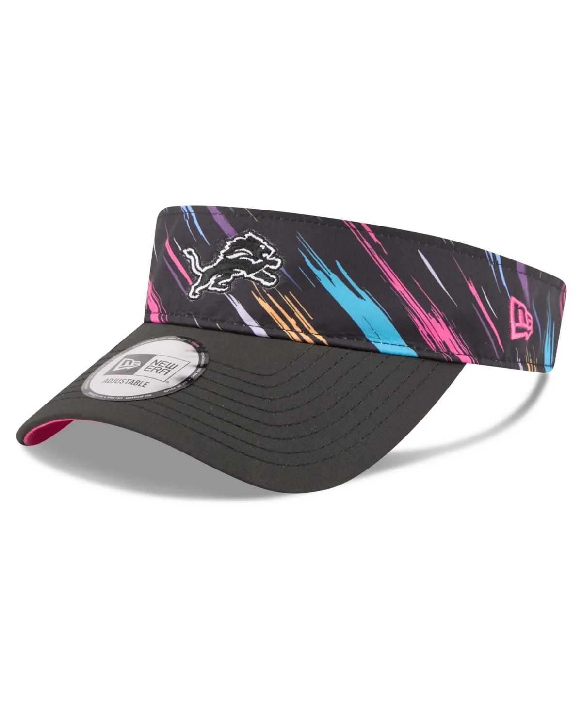 Detroit Lions 2026 NFL Crucial Catch Adjustable Visor by New Era