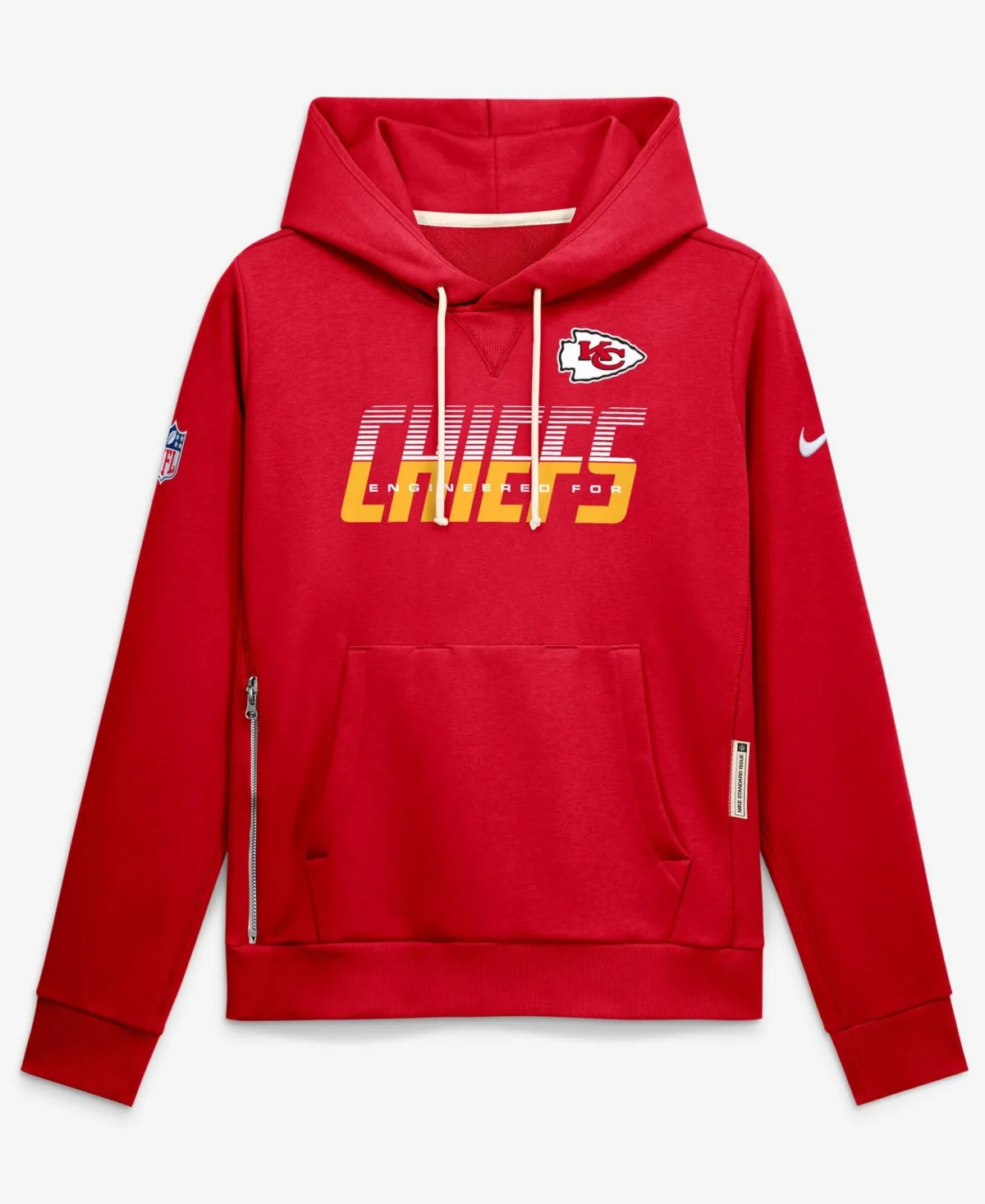 Kansas City Chiefs Sideline Standard Issue Dri-Fit Hoodie