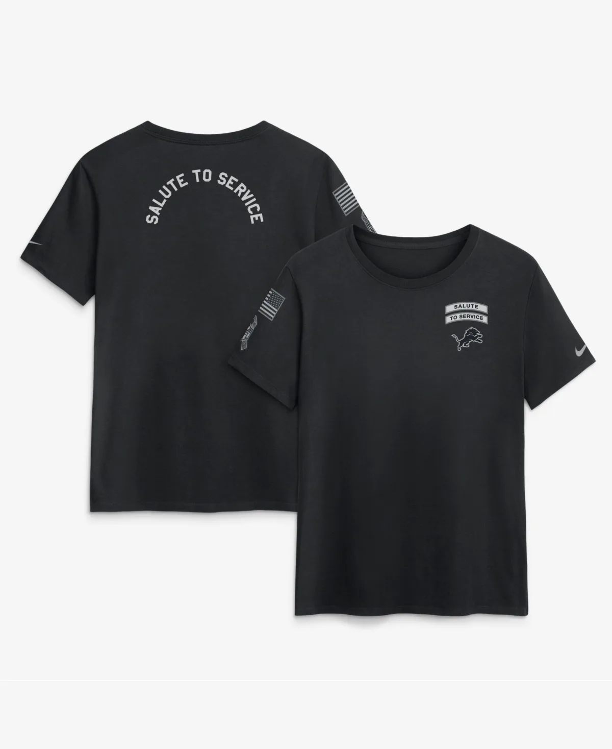 Detroit Lions 2026 Salute to Service T-Shirt by Nike