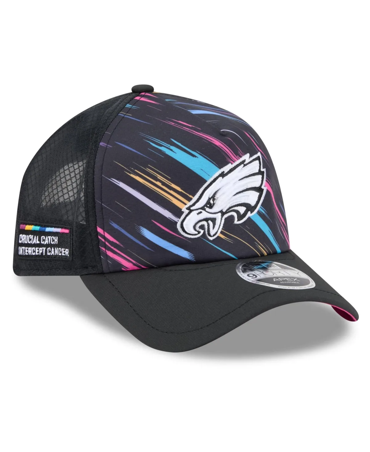Philadelphia Eagles 2026 NFL Crucial Catch 9FORTY Apex Adjustable Hat by New Era