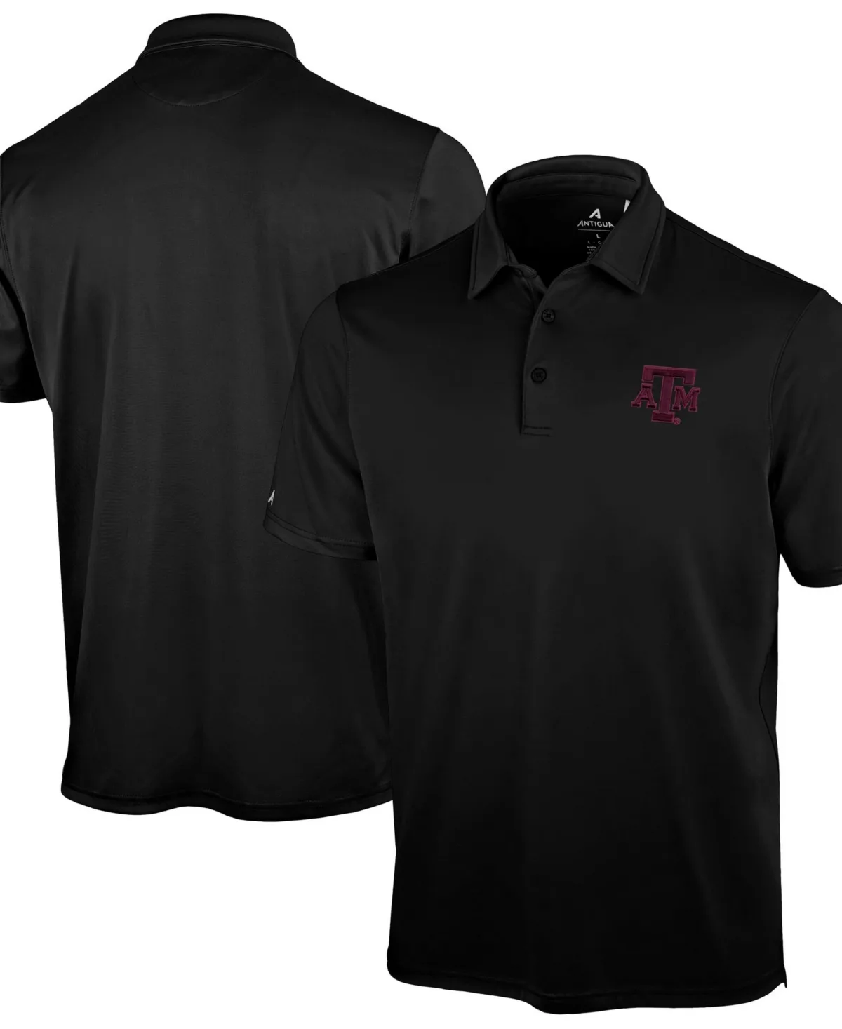 Texas A&M Aggies Unshakeable Solid Polo Shirt by Antigua