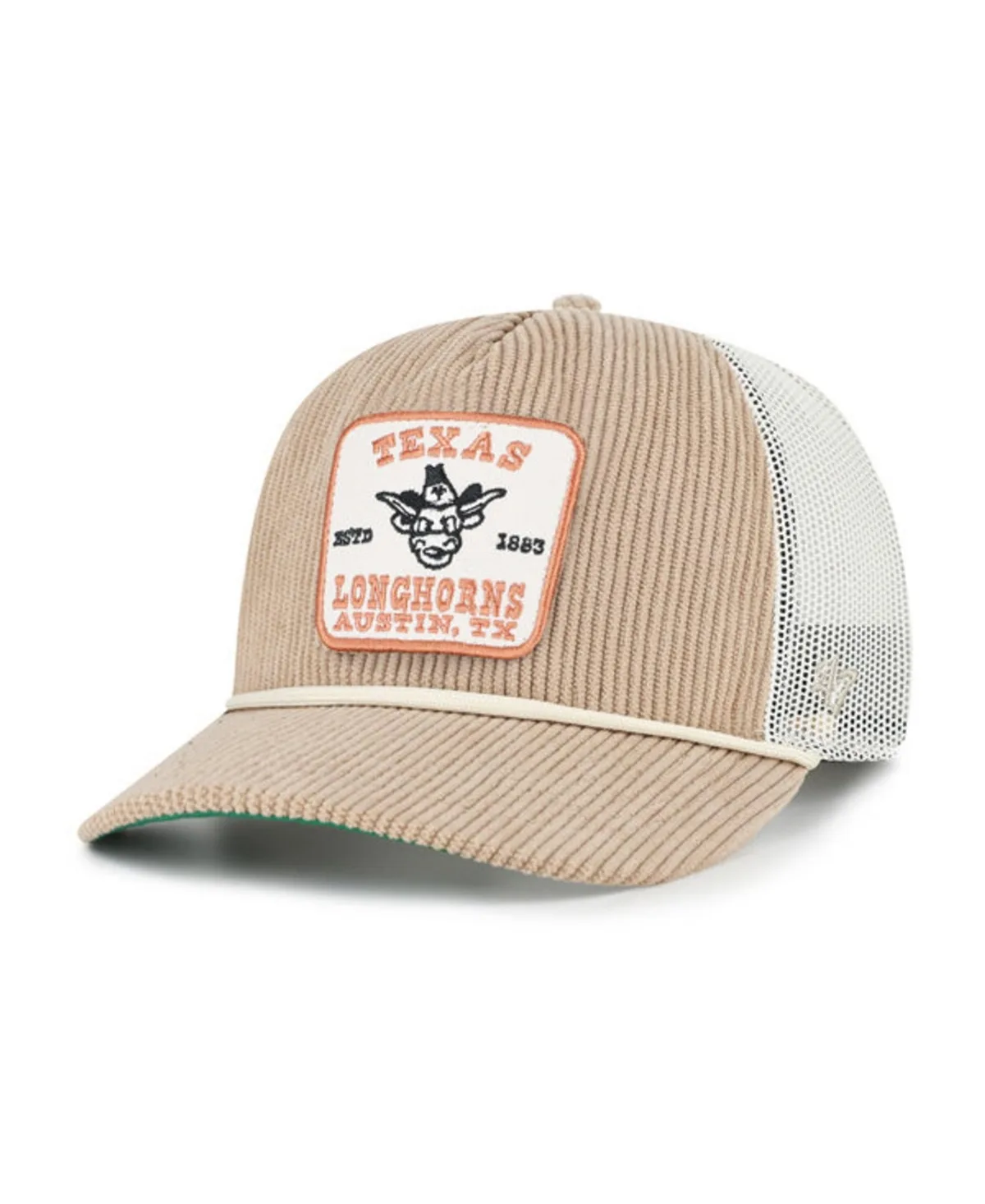 Texas Longhorns Cordlandia Hitch Adjustable Hat by 47 Brand