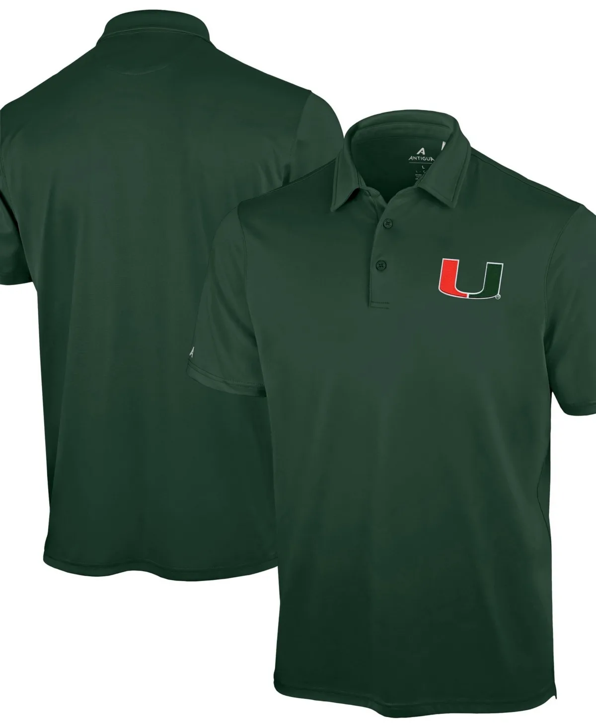 Miami Hurricanes Unshakeable Solid Polo Shirt
