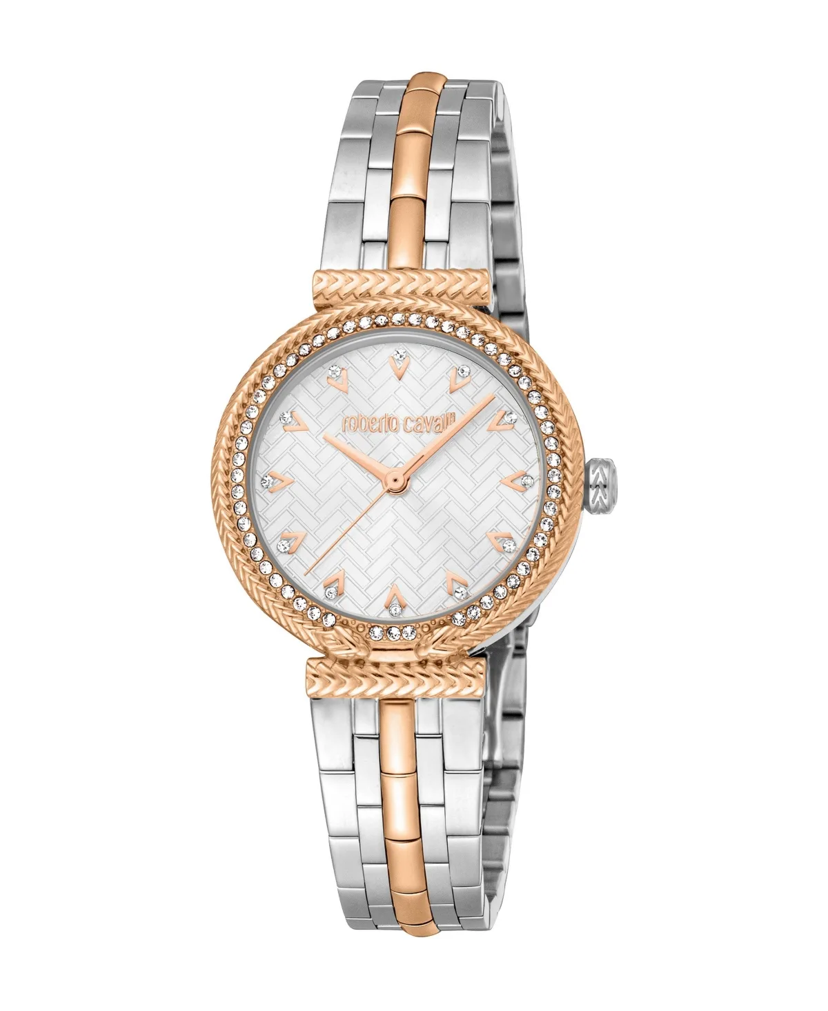 Quartz Two-Tone Stainless Steel Bracelet Watch, 30mm by Roberto Cavalli