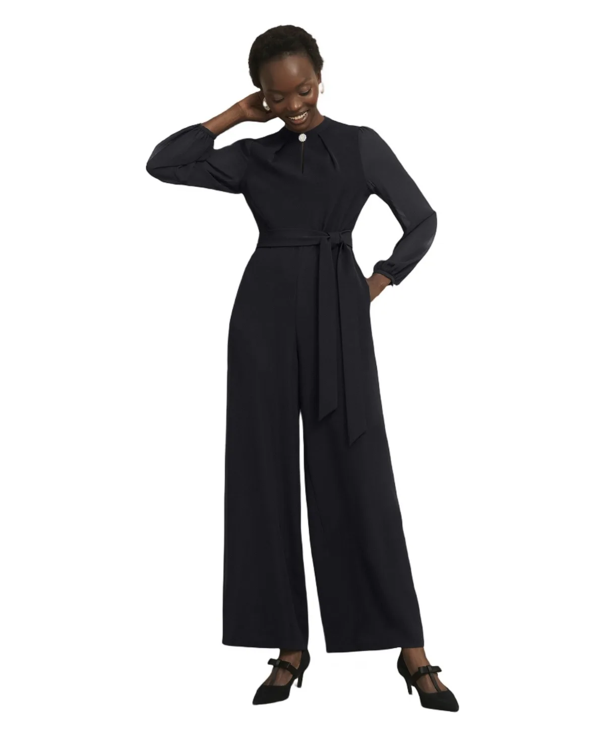 Rosamund Wide-Leg Jumpsuit by Hobbs