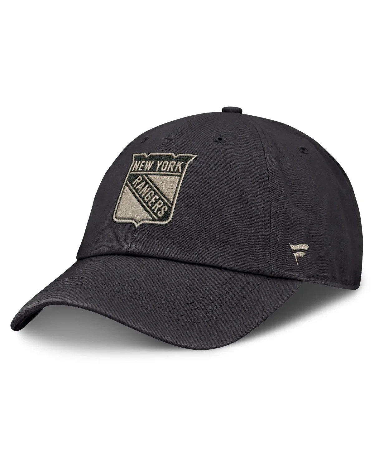 New York Rangers Road Phantom Washed Adjustable Hat by Fanatics