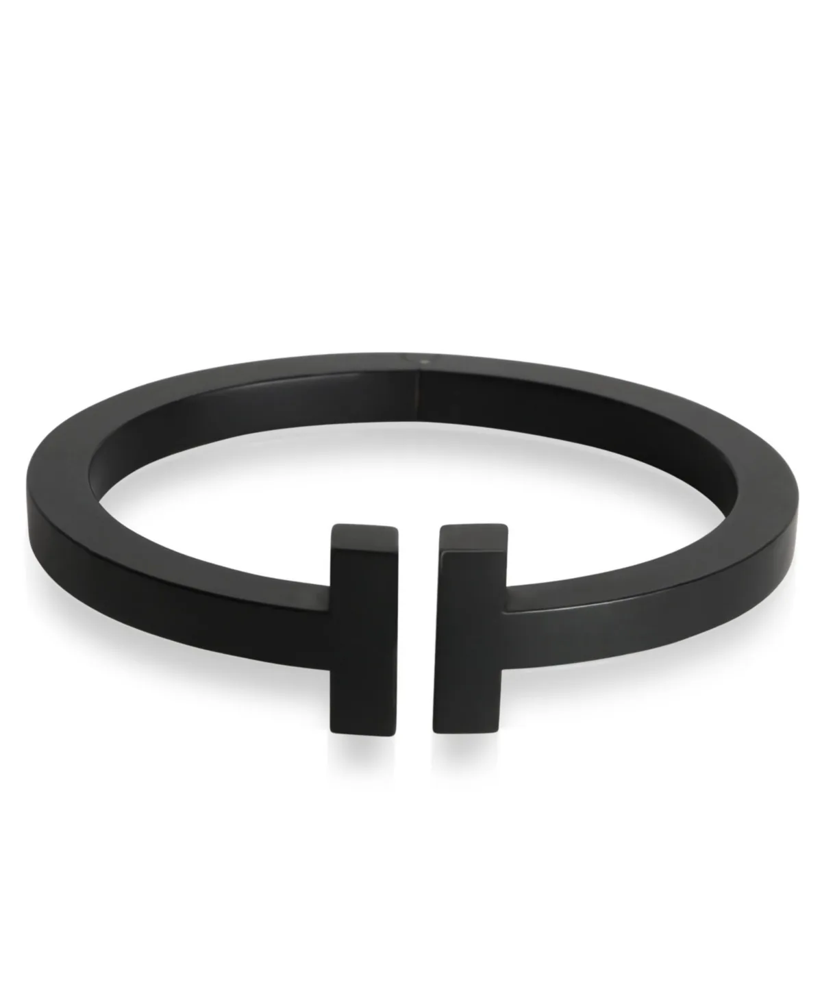 Pre-Owned Tiffany & Co Stainless Steel Tiffany T Square Hinged Bracelet by Tiffany & Co.