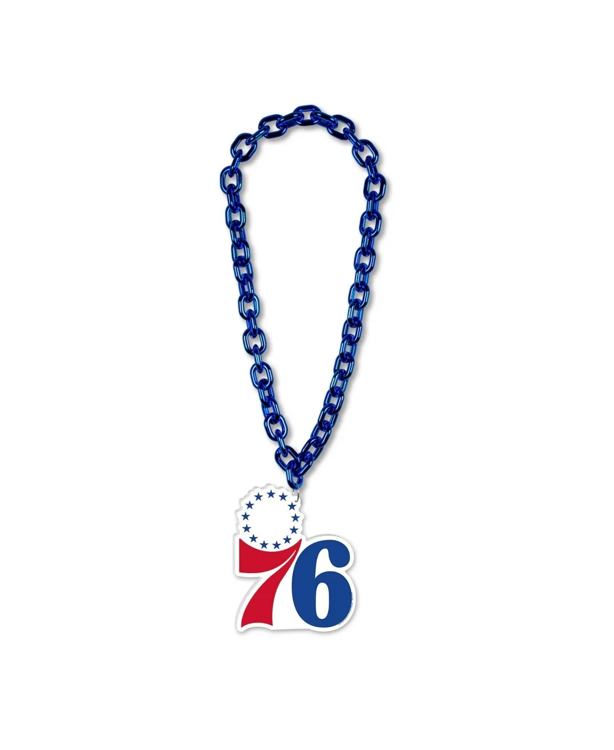 Philadelphia 76ers Big Chain Logo Necklace by WinCraft