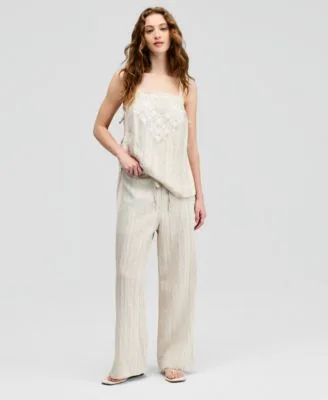 Wide Leg Drawstring Pants by And Now This