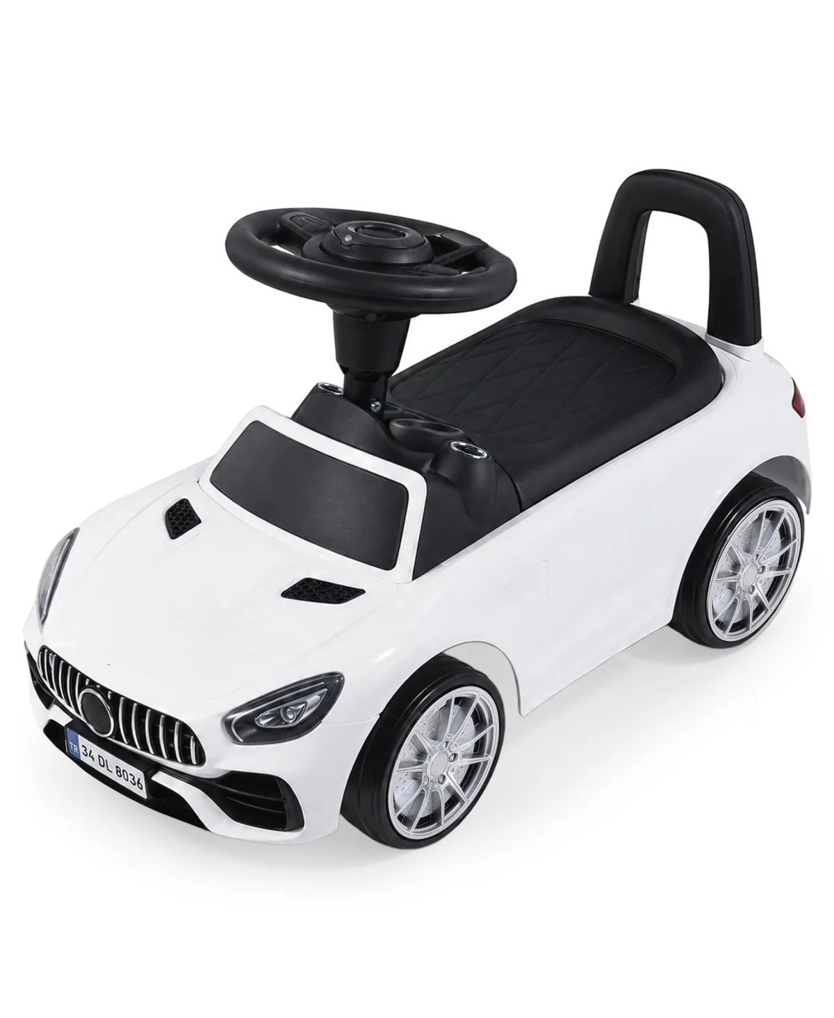 Dolu Ride-On Car, Foot-Powered with Horn, Ages 1+ by Dolu
