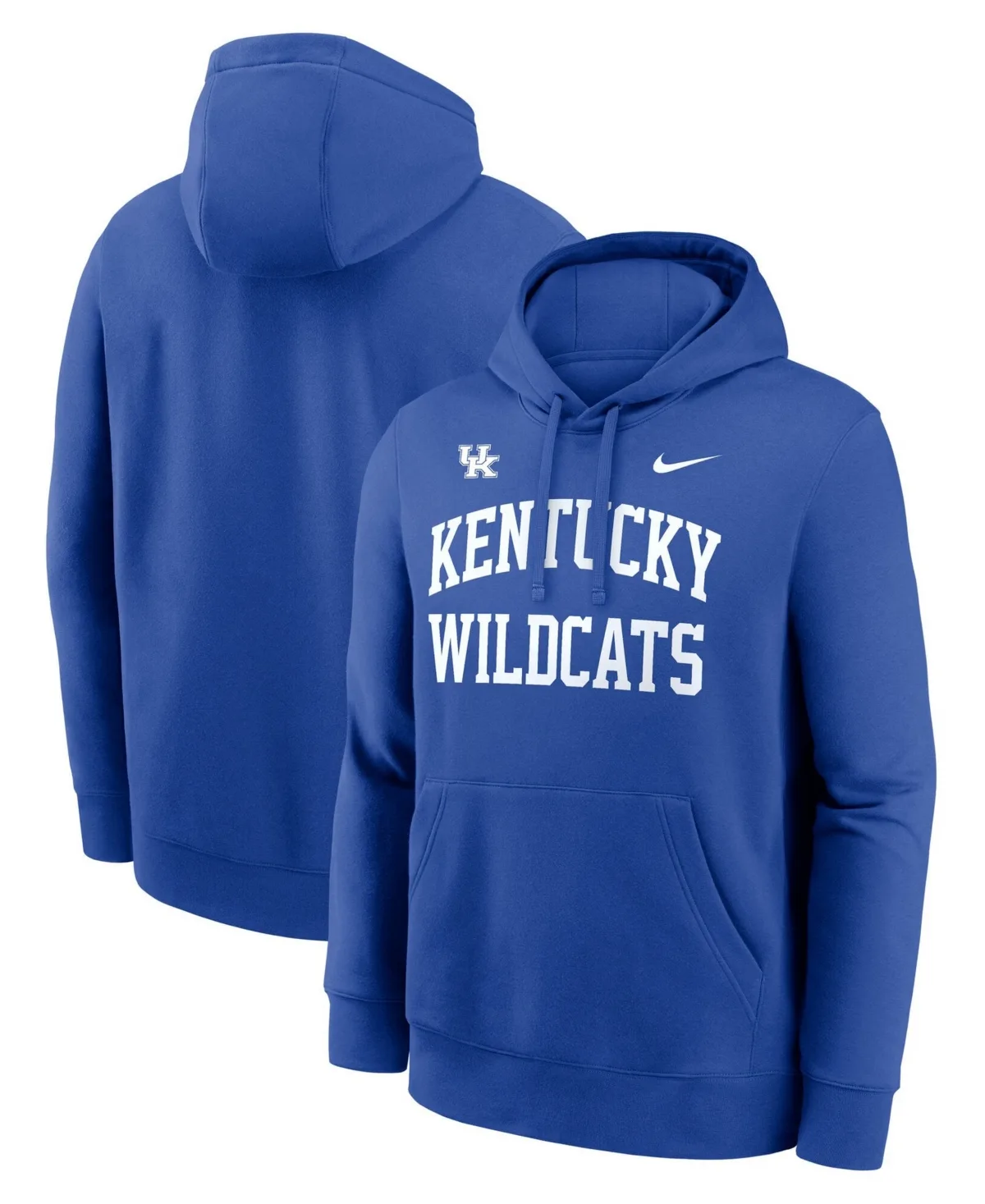 Kentucky Wildcats Primetime Arched Club Fleece Pullover Hoodie by Nike